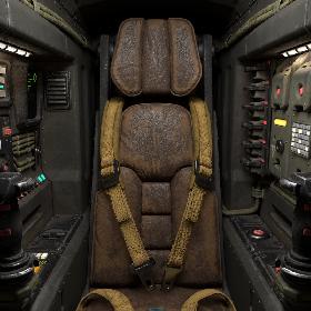 3D Sci-Fi Cockpit